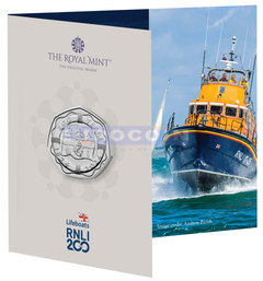 Великобритания 50 пенсов 2024, 200 лет «RNLI»