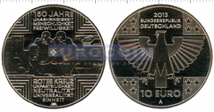 Германия 10 евро 2013, 150 лет Красному Кресту