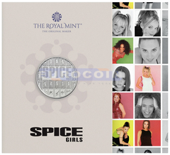 Великобритания 5 фунтов 2026 Spice Girls