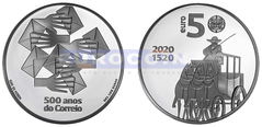Португалия 5 евро 2020 Почта Португалии PROOF