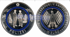 Германия 10 евро 2024 Полиция