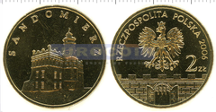 Польша 2 злотых 2006 Сандомир