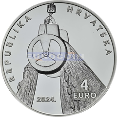 Хорватия 4 евро 2024 Силовой блок