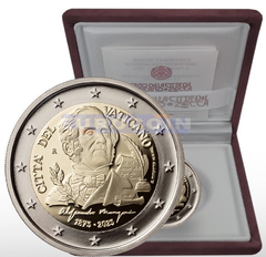 Ватикан 2 евро 2023 Александр Манцони PROOF