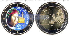 Ватикан 2 евро 2021 Данте Алигьери (C)