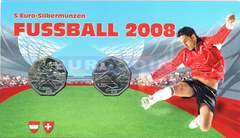 Австрия 2 х 5 евро 2008 Футбол BU