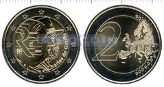 Франция 2 евро 2020 Шарль де Голль