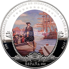 Испания 50 евро 2026 Война за независимость