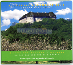 Словакия Набор Евро 2012 Регионы BU (8 монет)