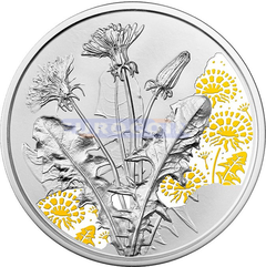 Австрия 10 евро 2022 Одуванчик PROOF