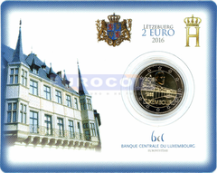 Люксембург 2 евро 2016 Мост герцогини Шарлотты BU