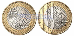 Словения 3 евро 2022 Матия Яма PROOF