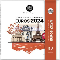 Франция набор евро 2024 BU (8 монет)