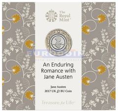 Великобритания 2 фунта 2017 Джейн Остин