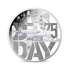 Франция 10 Евро 2019 D-DAY