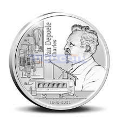 Бельгия 5 евро 2021 Ван Депоэль