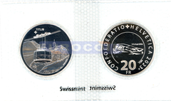 Швейцария 20 франков 2023 Титлис