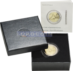 Финляндия 2 евро 2016 Георг Хенрик PROOF