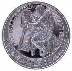 Италия 10 Евро 2007 Школа медального искусства