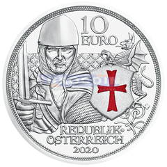 Австрия 10 евро 2020 Смелость PROOF
