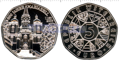 Австрия 5 евро 2007 Мариацелль