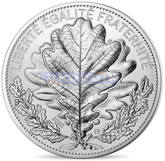 Франция 20 Евро 2020 Дуб (PROOF)