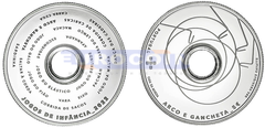 Португалия 5 евро 2022 Детские игры PROOF