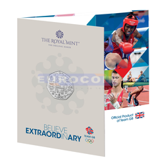 Великобритания 50 пенсов 2021 Олимпийские игры в Токио