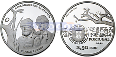 Португалия 2,5 евро 2011 Исследователи PROOF