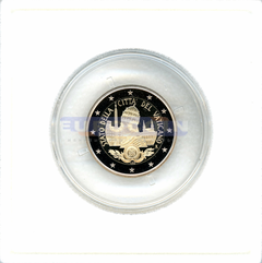 Ватикан 2 евро 2019, 90 лет Ватикану PROOF