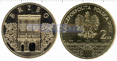 Польша 2 злотых 2007 Бжег