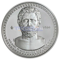 Греция 10 евро 2024 Фалес Милетский