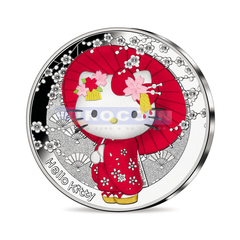 Франция 10 Евро 2024 «Hello Kitty - Japan»