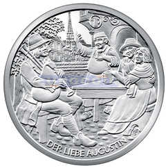 Австрия 10 евро 2011 Мой милый Августин PROOF