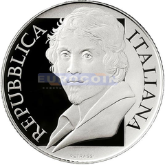 Италия 5 Евро 2021 Каравaджо