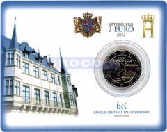 Люксембург 2 евро 2012 Вильгельм IV BU