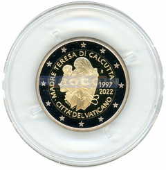 Ватикан 2 евро 2022 Мать Тереза PROOF
