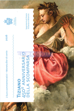 Сан-Марино 2 евро 2026 Тициан