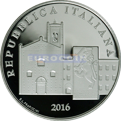 Италия 5 Евро 2016 Марке