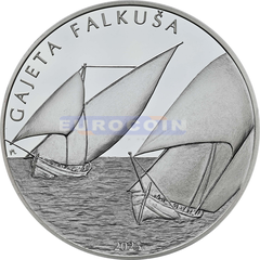 Хорватия 4 евро 2025 Фалькуша