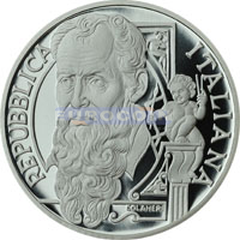 Италия 10 Евро 2011 Джорджо Вазари