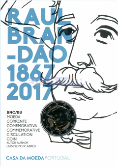 Португалия 2 евро 2017 Раул Брандао BU