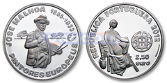 Португалия 2,5 евро 2012 Хосе Мальоа PROOF