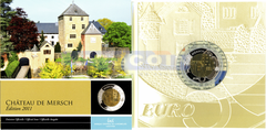 Люксембург 5 Евро 2011 Замок Мерш