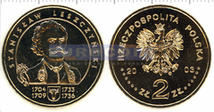 Польша 2 злотых 2003 Станислав Лещинский