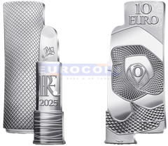 Франция 10 Евро 2025 Помада «Lancôme»