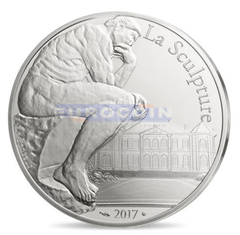 Франция 10 Евро 2017 Роден PROOF