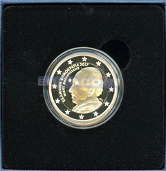 Греция 2 евро 2017 Никос Казантзакис PROOF