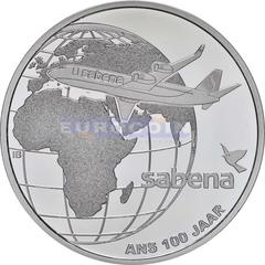 Бельгия 20 Евро 2023 Компания «Sabena»