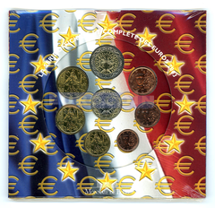 Франция набор евро 2003 BU (8 монет)